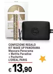 L'Oreal - Paris Confezione Regalo Kit Make Up Mascara 