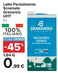 Granarolo - Latte Parzialmente Scremato Granarolo - Latte Parzialmente Scremato