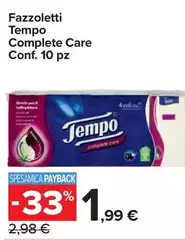 Tempo - Fazzoletti Complete Care