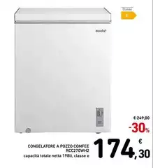 Comfeè - Congelatore A Pozzo Comfee RCC270WH2 Comfeè - Congelatore A Pozzo Comfee RCC270WH2