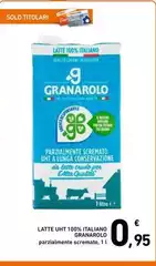 Granarolo - Latte UHT 100% Italiano