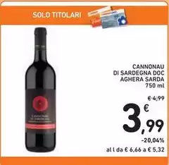 Sardo sole - Cannonau Di Sardegna DOC
