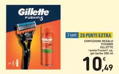 Gillette - Confezione Regalo Fusions Gillette - Confezione Regalo Fusions
