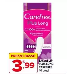 Carefree - Salvaslip Plus Long