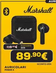 Marshall - Auricolari Minor 4
