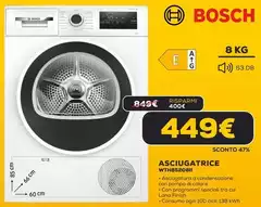 Bosch - Asciugatrice WTH85208II Bosch - Asciugatrice WTH85208II