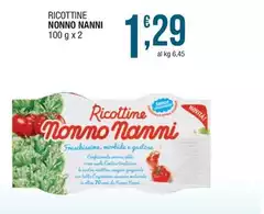 Nonno Nanni - Ricottine Nonno Nanni - Ricottine