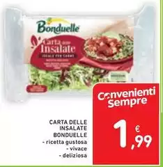 Bonduelle - Carta Delle Insalate Bonduelle - Carta Delle Insalate