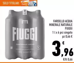 Fiuggi - Fardello Acqua Minerale Naturale Fiuggi - Fardello Acqua Minerale Naturale