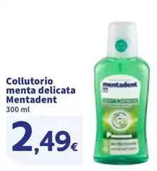 Mentadent - Collutorio Menta Delicata