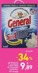 General - Detersivo Lavatrice In Polvere General - Detersivo Lavatrice In Polvere