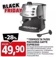 Termozeta - Macchina Caffè Espresso Termozeta - Macchina Caffè Espresso