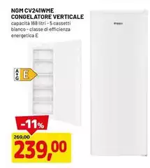 Ngm - CV24TWME Congelatore Verticale