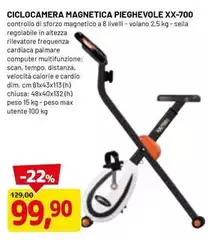 Tempo - CICLOCAMERA MAGNETICA PIEGHevole XX-700