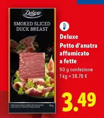 Deluxe - Petto D'anatra Affumicato A Fette