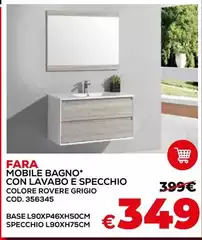Fara Mobile Bagno Con Lavabo E Specchio Fara Mobile Bagno Con Lavabo E Specchio