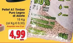 Puro - Pellet A 1 Timber  Legno Di Abete