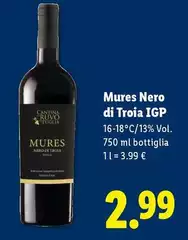 Mures Nero Di Troia IGP