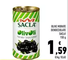 Saclà - Olive Morate Denocciolate
