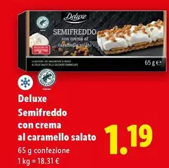Deluxe - Semifreddo Con Crema Al Caramello Salato