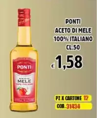 Ponti - Aceto Di Mele 100% Italiano Ponti - Aceto Di Mele 100% Italiano
