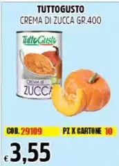 Tuttogusto - Crema Di Zucca Tuttogusto - Crema Di Zucca