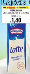 Sterilgarda - Latte Parzialmente Scremato Brick Sterilgarda - Latte Parzialmente Scremato Brick