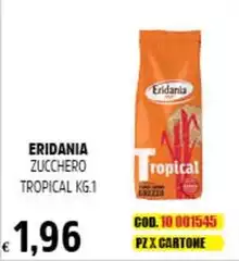 Eridania - Zucchero Tropical Eridania - Zucchero Tropical