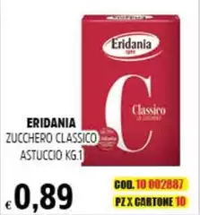 Eridania - Zucchero Classico Astuccio Eridania - Zucchero Classico Astuccio