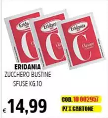 Eridania - Zucchero Bustine Sfuse Eridania - Zucchero Bustine Sfuse