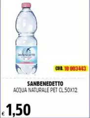 San Benedetto - Acqua Naturale Pet San Benedetto - Acqua Naturale Pet