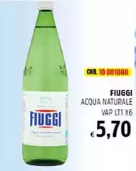 Fiuggi - Acqua Naturale Vap