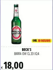 Becks - Birra Ow Becks - Birra Ow