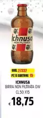 Ichnusa - Birra Non Filtrata Ow