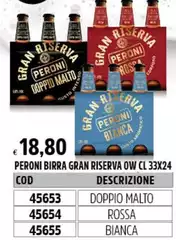 Peroni - Birra Gran Riserva Ow Peroni - Birra Gran Riserva Ow