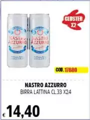 Nastro Azzurro - Birra Lattina Nastro Azzurro - Birra Lattina