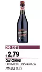 Cavicchioli - Lambrusco Grasparossa Amabile Cavicchioli - Lambrusco Grasparossa Amabile