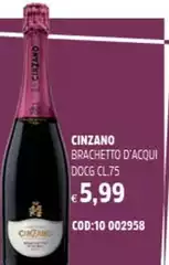 Cinzano - Brachetto D'Acqui DOCG