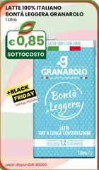 Granarolo - Latte 100% Italiano Bontà Leggera 1 Litro