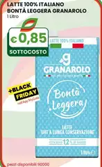 Granarolo - Latte 100% Italiano Bontà Leggera 1 Litro