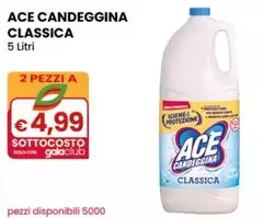 Ace - Candeggina Classica 5 Litri