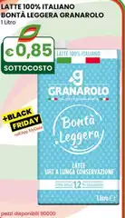 Granarolo - Latte 100% Italiano Bontà Leggera  1 Litro
