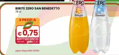 San Benedetto - Bibite Zero  75 Cl