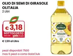 Olitalia - Olio Di Semi Di Girasole  2 Litri