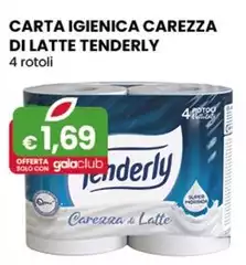 Tenderly - Carta Igienica Carezza Di Latte 4 Rotoli Tenderly - Carta Igienica Carezza Di Latte 4 Rotoli