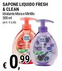 Fresh & Clean Fresh&Clean - Sapone Liquido Fresh & Clean Fresh&Clean - Sapone Liquido