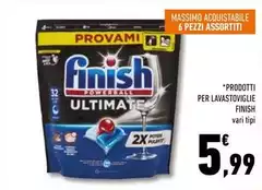 Finish - Prodotti Per Lavastoviglie
