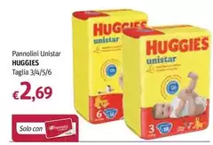 Huggies - Pannolini Unistar Taglia Huggies - Pannolini Unistar Taglia