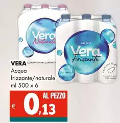 Vera - Acqua Frizzante/Naturale