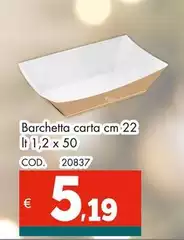 Barchetta Carta Cm.22 Barchetta Carta Cm.22